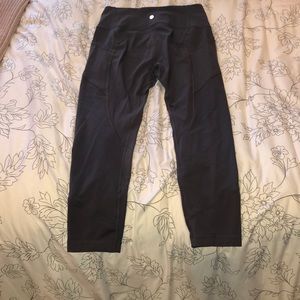 Lululemon High Waisted Charcoal Leggings!